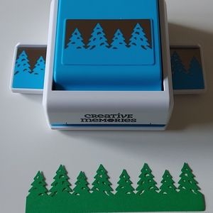 Creative Memories Treeline Border Punch